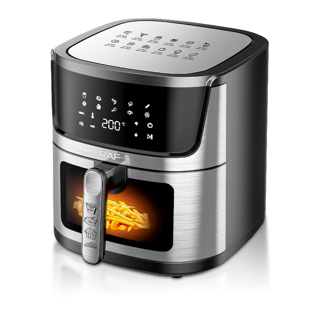 RAF R.5395 1950W Yapışmayan 9L Sensorlu Ekranlı Airfryer Freidora De Aire